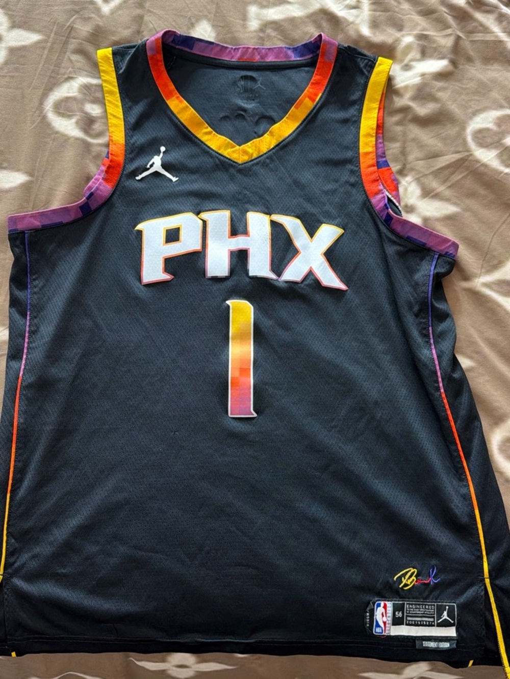Phoenix Suns Jersey Booker #1